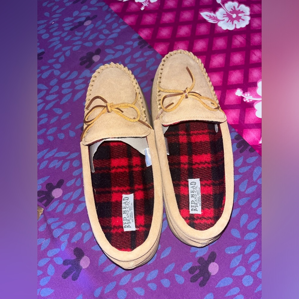 Red Head Men's Cabin Moc 2 Slippers Cabelas Size 11